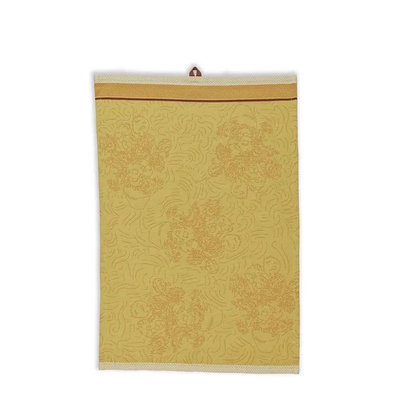 Beddinghouse x Van Gogh Museum Heimtextilie Geschirrtuch Tournesol Tea Towel_Yellow_UV_UV_50x70 1 Tea Towel 50 x 70 cm