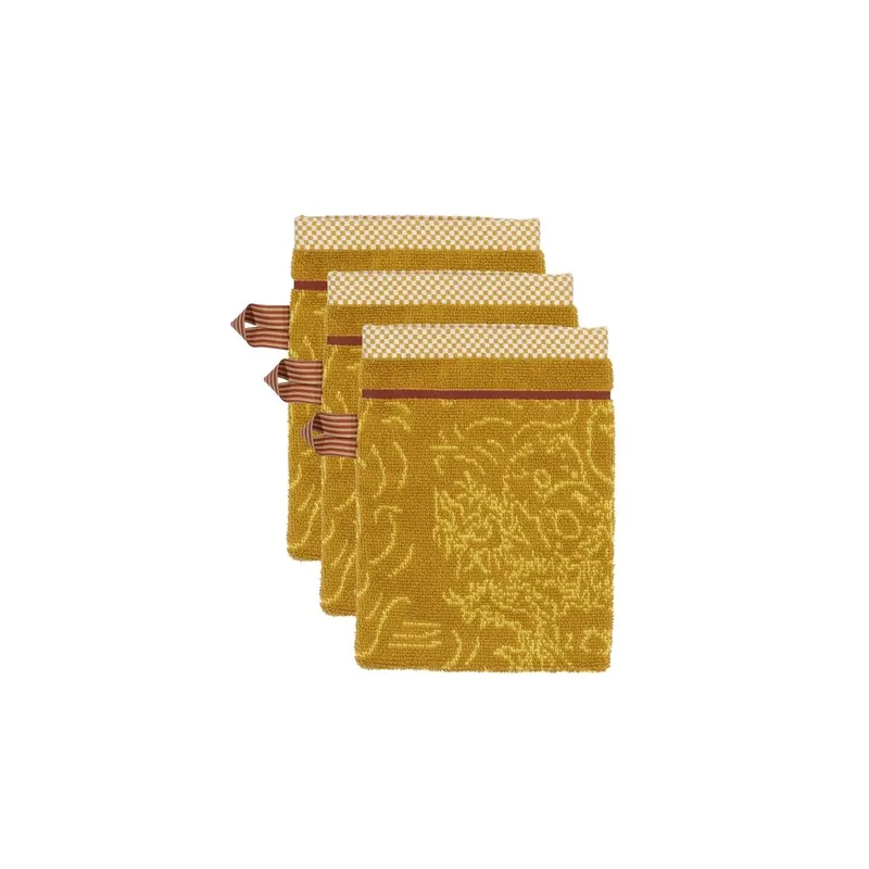 Beddinghouse x Van Gogh Museum Heimtextilie Waschlappen Tournesol Towel Yellow Set a 3 Stk 16x22 gelb