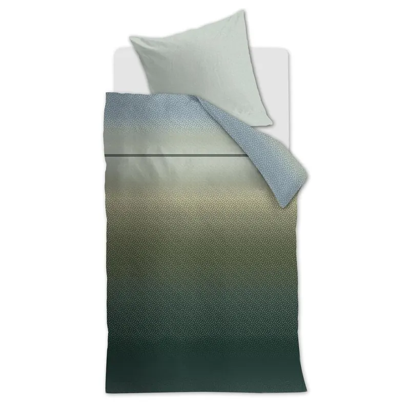 Beddinhouse Bettwäsche 70% Cotton, 30% Lyocell, / TC210 Ingmar Green + 1x 1 , 1 40x40, 127x77 grün