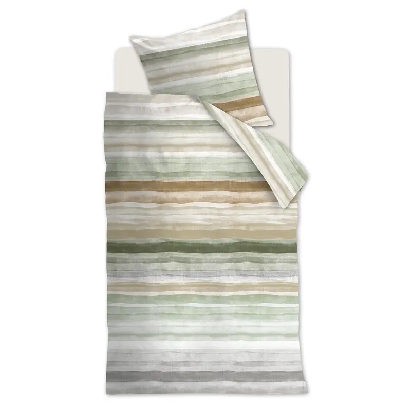 Beddinhouse Bettwäsche Renforcé Colour Palette Brown + 1x 1 , 1 Braun 155x220, 155 x 220 cm
