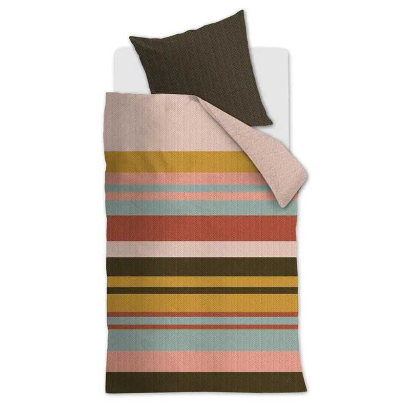 Beddinhouse Bettwäsche Renforcé Travis Multi + 1x 1 , 1 Multi 135x200, 135 x 200 cm