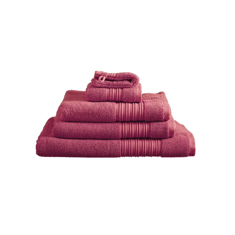Beddinhouse Heimtextilie Baumwoll-F tee F teeware Sheer Red Set A 3 set van 3 Gästetuch 30x50, 30 x 50 cm rot