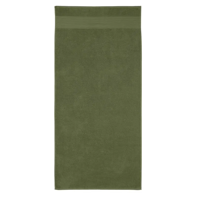Beddinhouse Heimtextilie Baumwoll-Frottee Frotteeware Sheer Olive Green 1 Duschtuch Oliv 70 cm x 140 cm grün