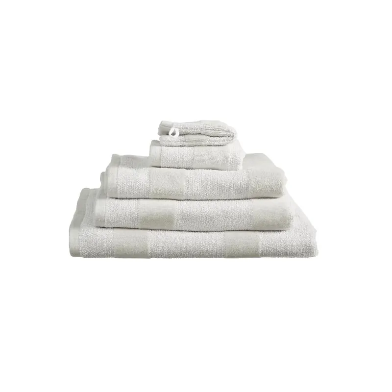 Beddinhouse Heimtextilie Baumwoll-Frottee Frotteeware Sheer Stripe Sand Set A 3 set van 3 x Waschlappen Sand 16x22, 16 x
