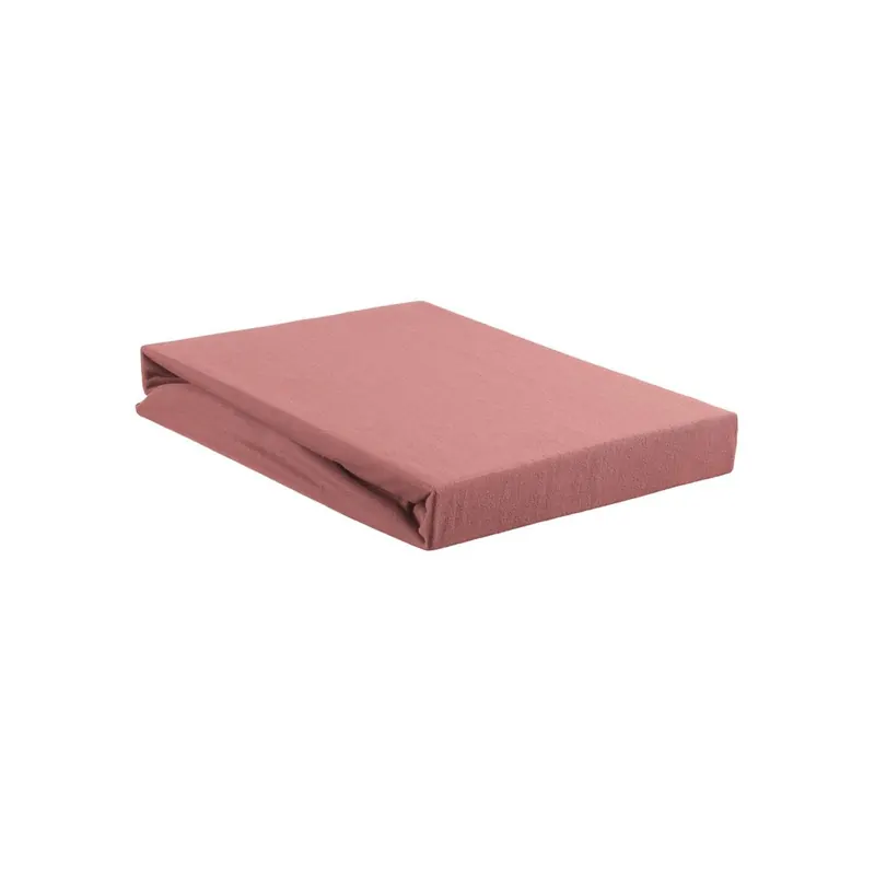 Beddinhouse Jersey Spannbettlaken , Baumwolle 160 Td Pink 70/80/ /210 70/80/ /210 cm Steghöhe: 10 cm 1 Topper- 90x200