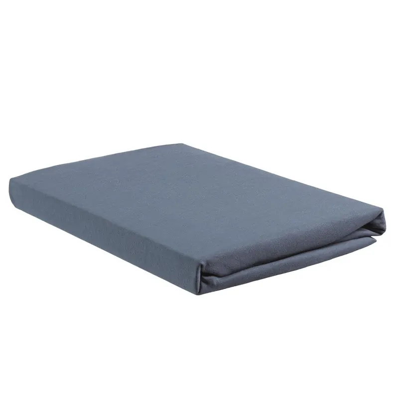 Beddinhouse Jersey Spannbettlaken , Baumwolle Hl Blue /220 Cm Hh: 30 Cm /220 cm Steghöhe: 30 cm 1 140 x 200 blau