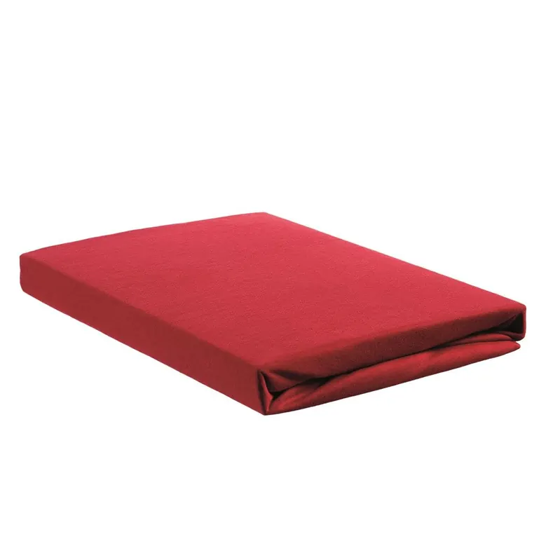 Beddinhouse Jersey Spannbettlaken , Baumwolle Hl Red /220 Cm Hh: 30 Cm /220 cm Steghöhe: 30 cm 1 Rot 180 x 200