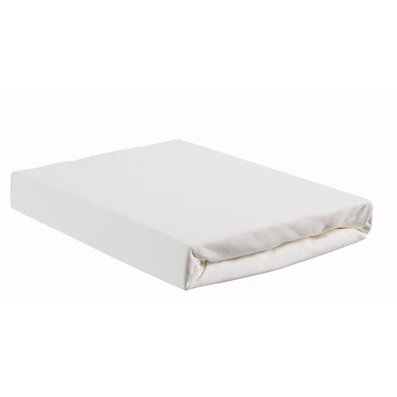 Beddinhouse Jersey Spannbettlaken , Baumwolle Tds White /220 Cm Hh: 10 Cm /220 cm Steghöhe: 10 cm 1 Splittopper- 200 x