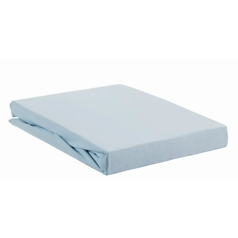 Beddinhouse Jersey Spannbettlaken -Elasthan Lycra Hl Light Blue 70/ /220 Cm Hh: 35 Cm 70/ /220 cm Steghöhe: 35 cm 1 Hell