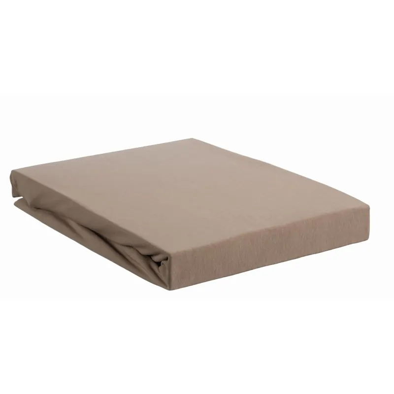 Beddinhouse Jersey Spannbettlaken -Elasthan Lycra Td Taupe 70/ /220 Cm Hh: 10 Cm 70/ /220 cm Steghöhe: 10 cm 1 Topper
