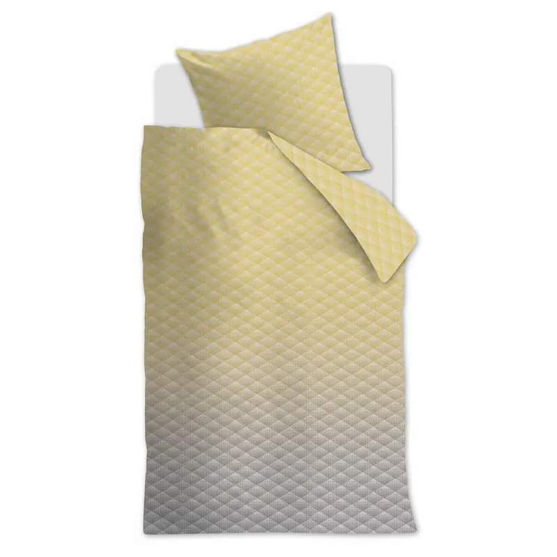 Beddinhouse Mako-Satin Kissenbezug Vinz Gold 1 Gold 40x80, 40 x 80 cm goldfarben