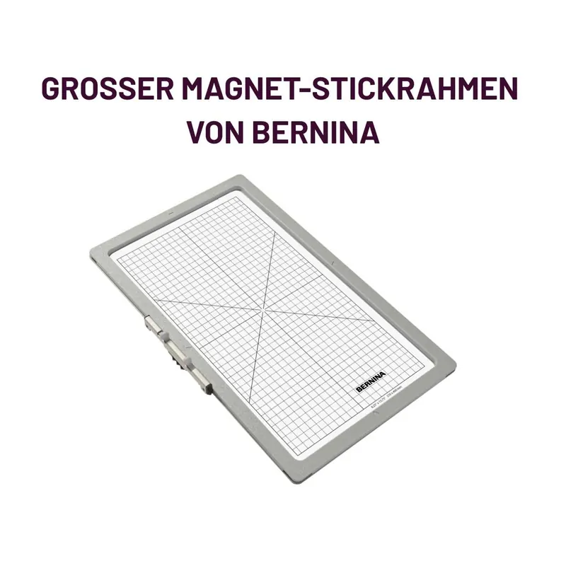 BERNINA Magnet-Stickrahmen, groß, 21 x 40 cm