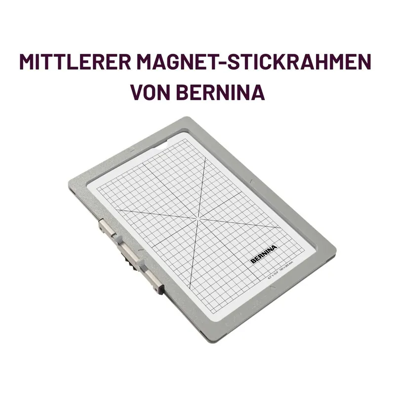 BERNINA Magnet-Stickrahmen, medium, 16,5 x 26,5 cm