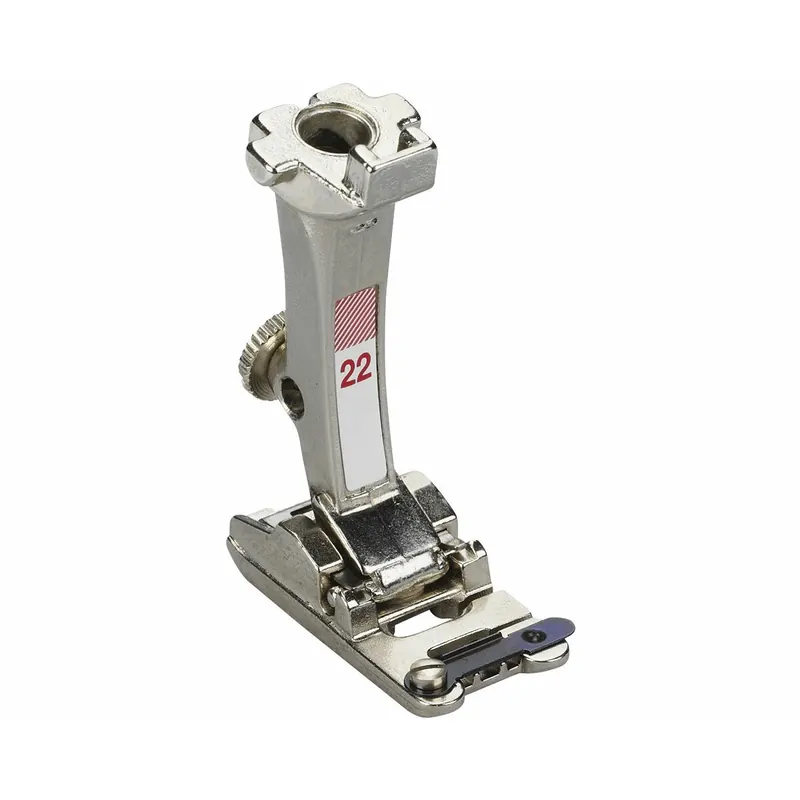 BERNINA Schnürchenfuß mit 3 Rillen # 22