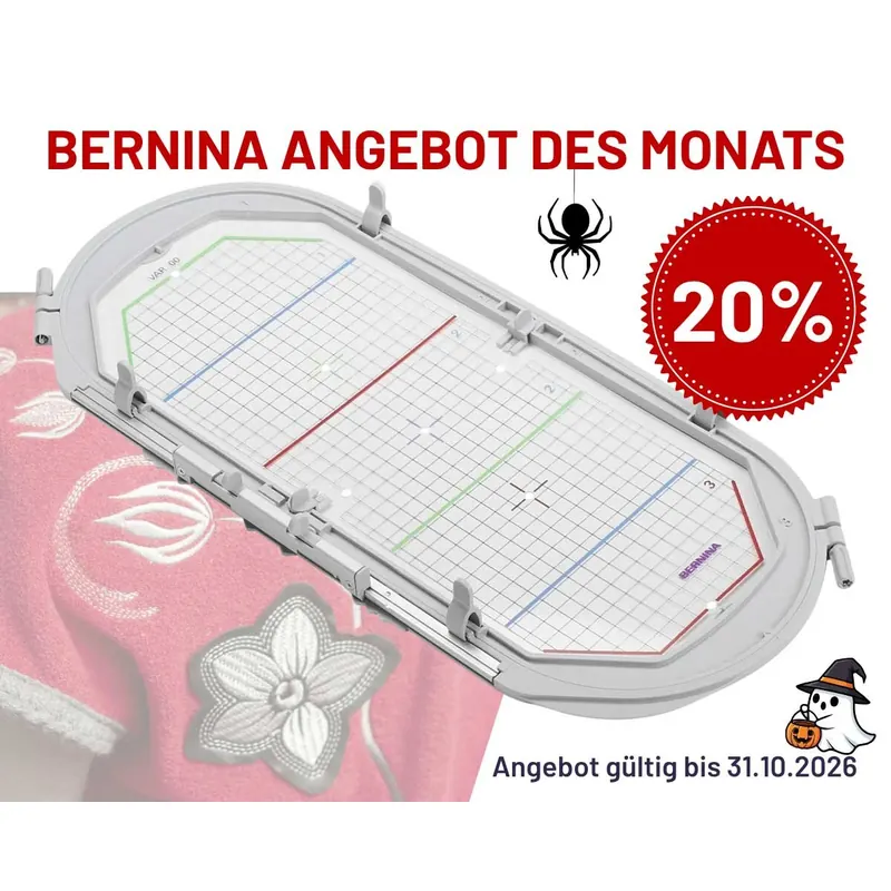 BERNINA Stickrahmen MEGA HOOP, 15 x 40 cm
