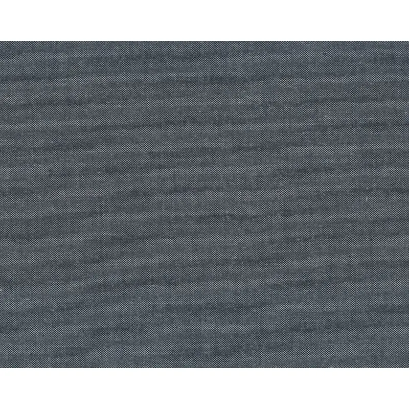 Bio-Baumwollstoff CHAMBRAY, anthrazit meliert, C. Pauli