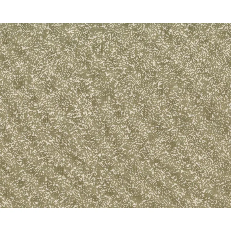 Bio-Patchworkstoff DELICATE TEXTURE, Strichelchen, olivgrün-wollweiß, Jane Makower
