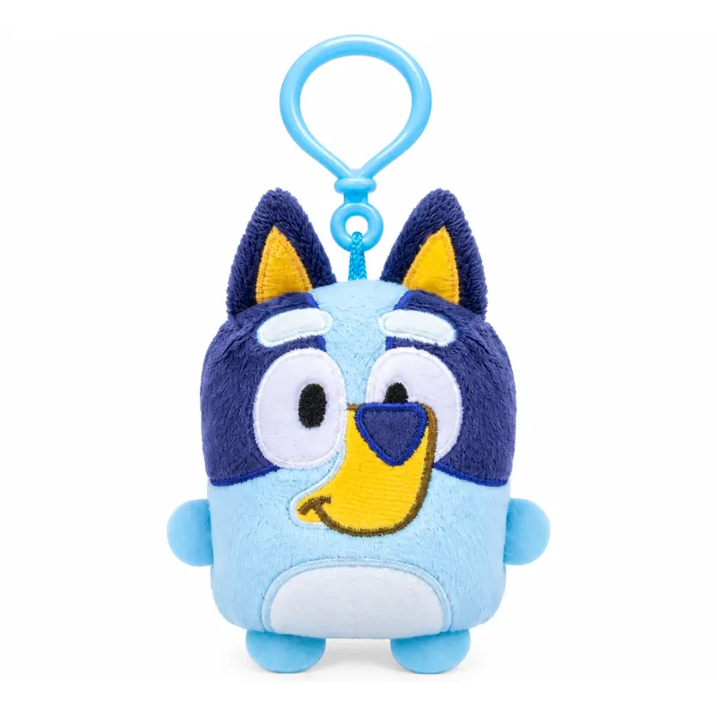 Bluey & Bingo Plüsch Bagclip Schlüsselanhänger ca. 10 cm Bluey