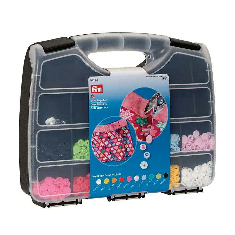 Box mit Druckknöpfen Color Snaps, Prym Love