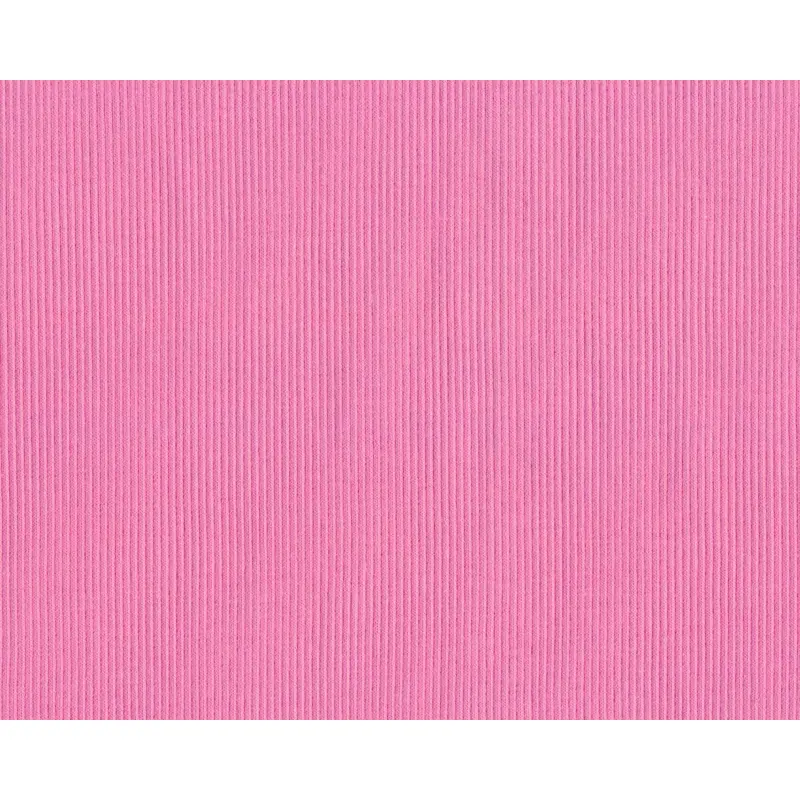 Bündchen-Stoff DOPPELRIPP, kräftiges rosa, Hilco