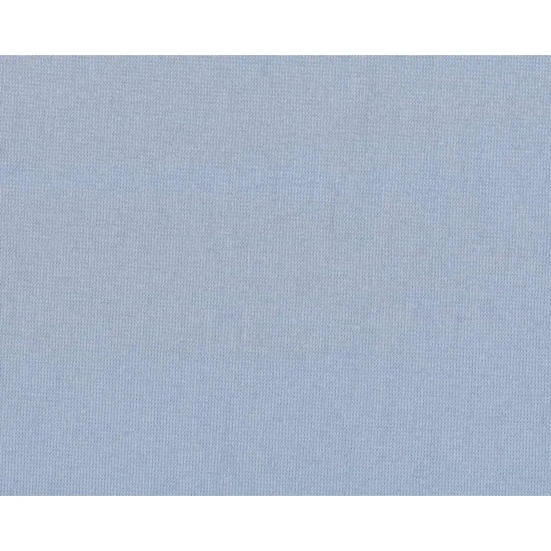 Bündchen-Stoff FEINRIPP, hellblau