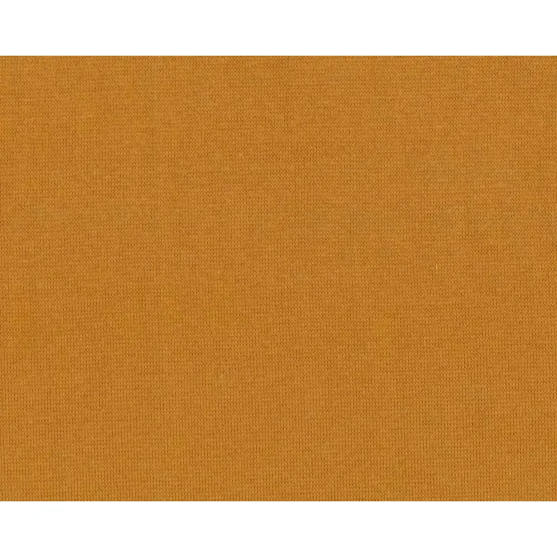 Bündchen-Stoff FEINRIPP LIGHT, goldbraun, Swafing