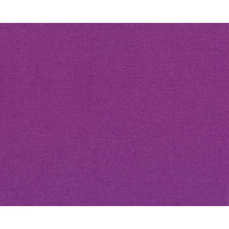 Bündchen-Stoff FEINRIPP LIGHT, mittleres lila, Swafing