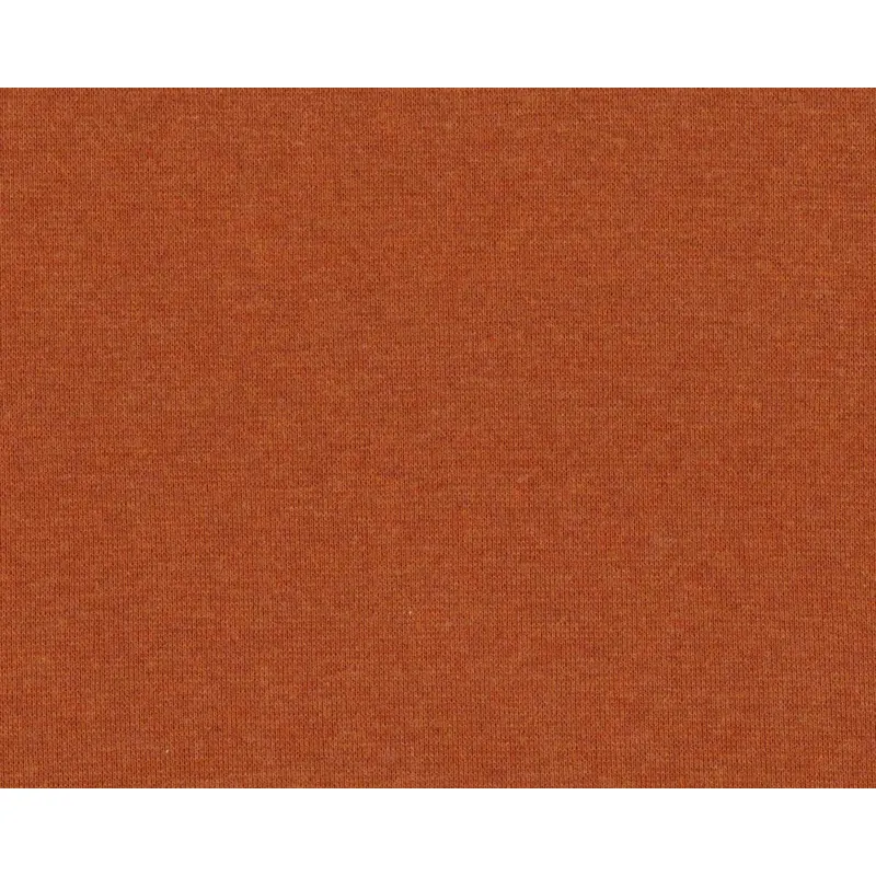 Bündchen-Stoff MELANGE LIGHT, terracotta meliert