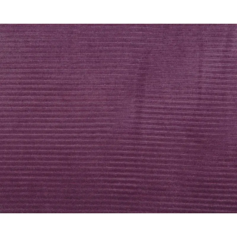 Cord-Nickistoff CHRIS, Quer-Rippen, helles aubergine