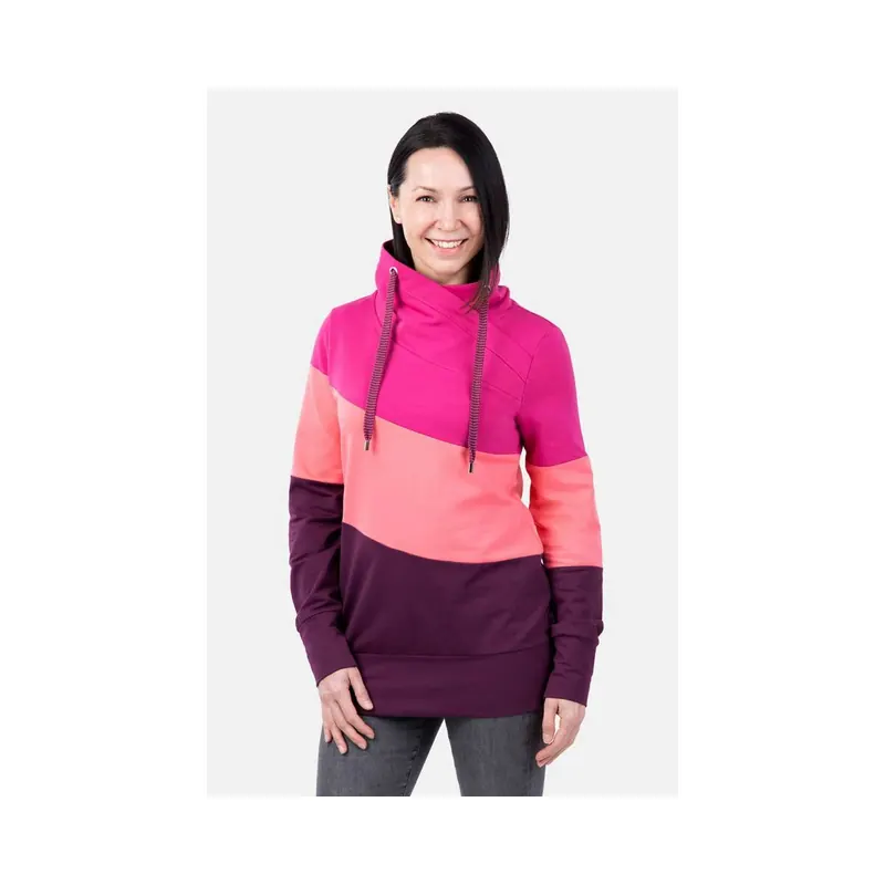 Damen-Schnittmuster Colourblock Sweater FAYE, pattydoo