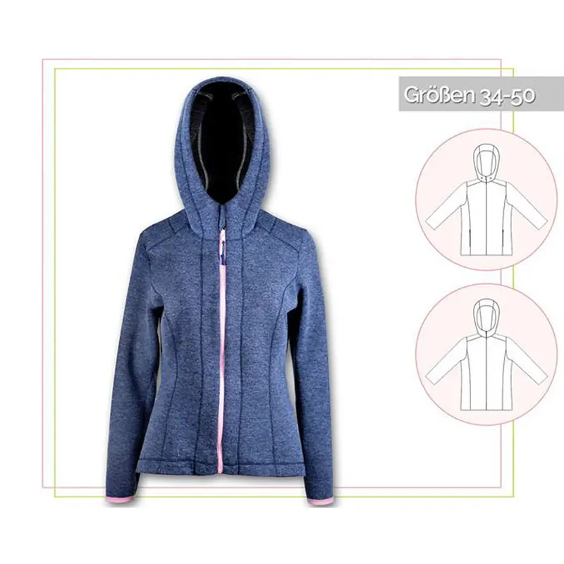 Damen-Schnittmuster Softshelljacke, lillesol women No.21