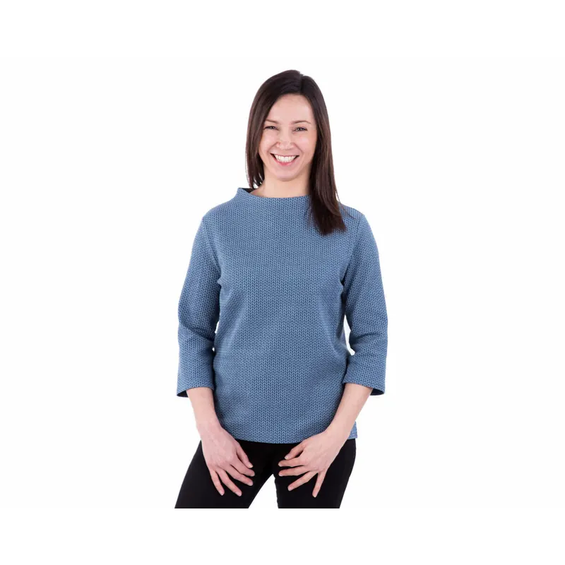 Damen-Schnittmuster Turtleneck-Shirt STELLA, pattydoo