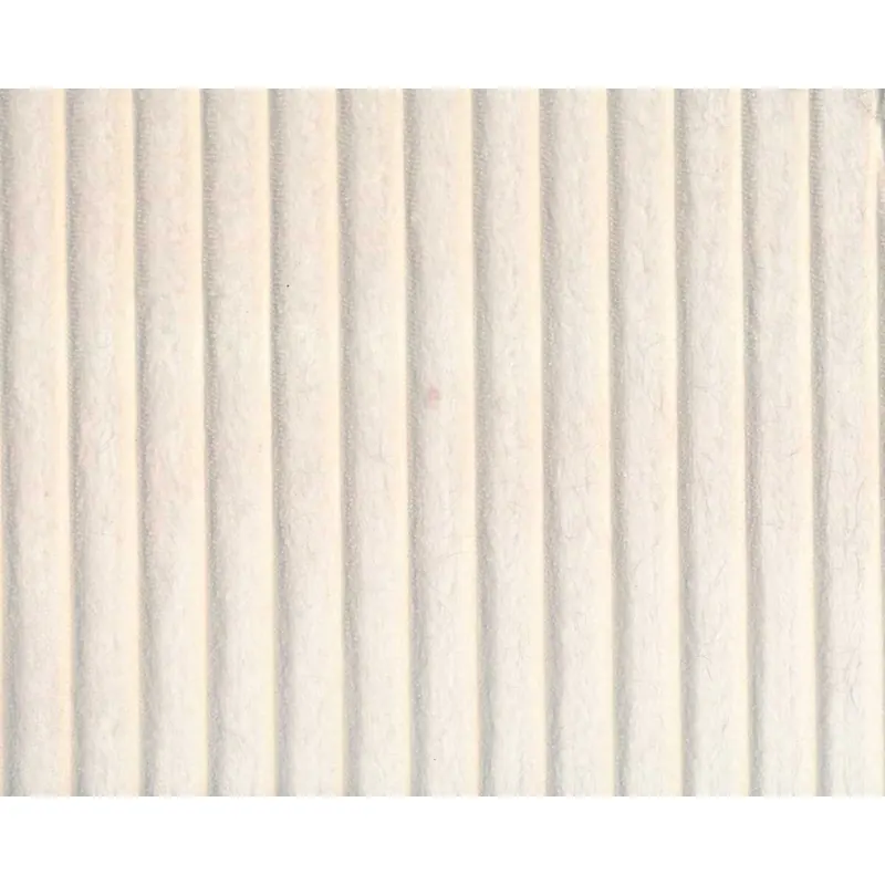Dekostoff Breitcord-Plüsch MONTEVIDEO, creme, Swafing