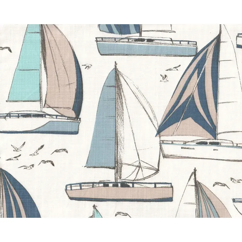Dekostoff LARMOR, Segelboot