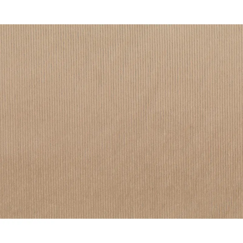 Designer-Baumwoll-Feincordstoff aus Italien GIORGIO, beige