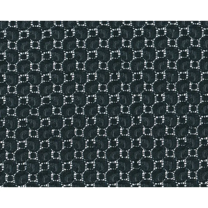 Designer Spitze DOLORES, Kugeln, schwarz
