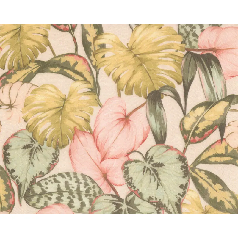 Designer Tencel™-Viskosestoff TENERO, Riesen-Blätter