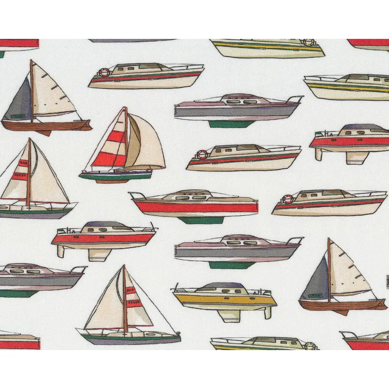 Designer-Viskose-Stretch MARINO, Steuerbord, gebrochenes weiß