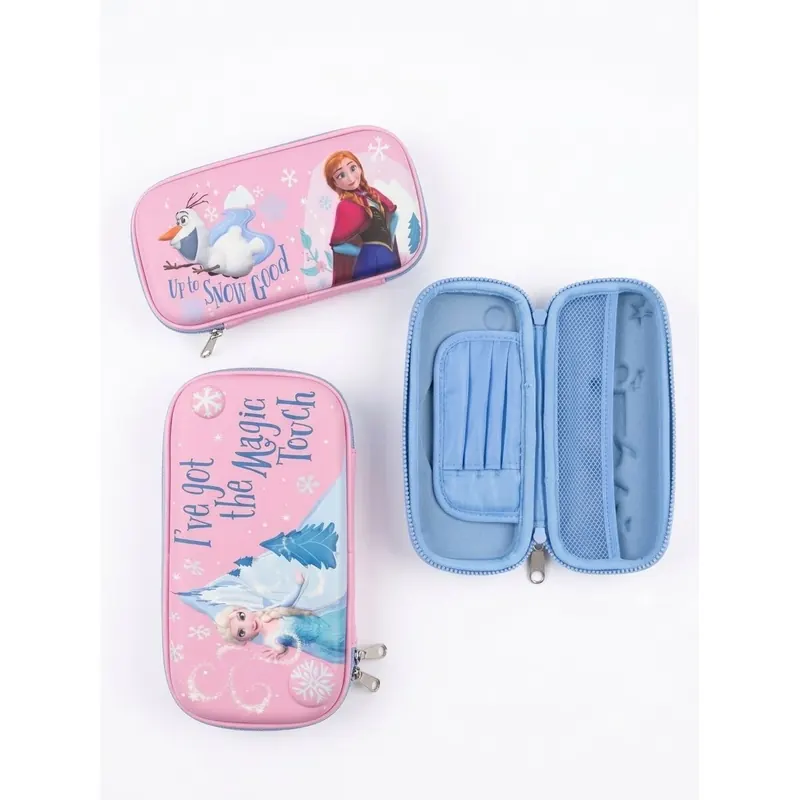Disney Frozen Federmäppchen 22 cm – Elsa Anna Olaf Federtasche Rosa