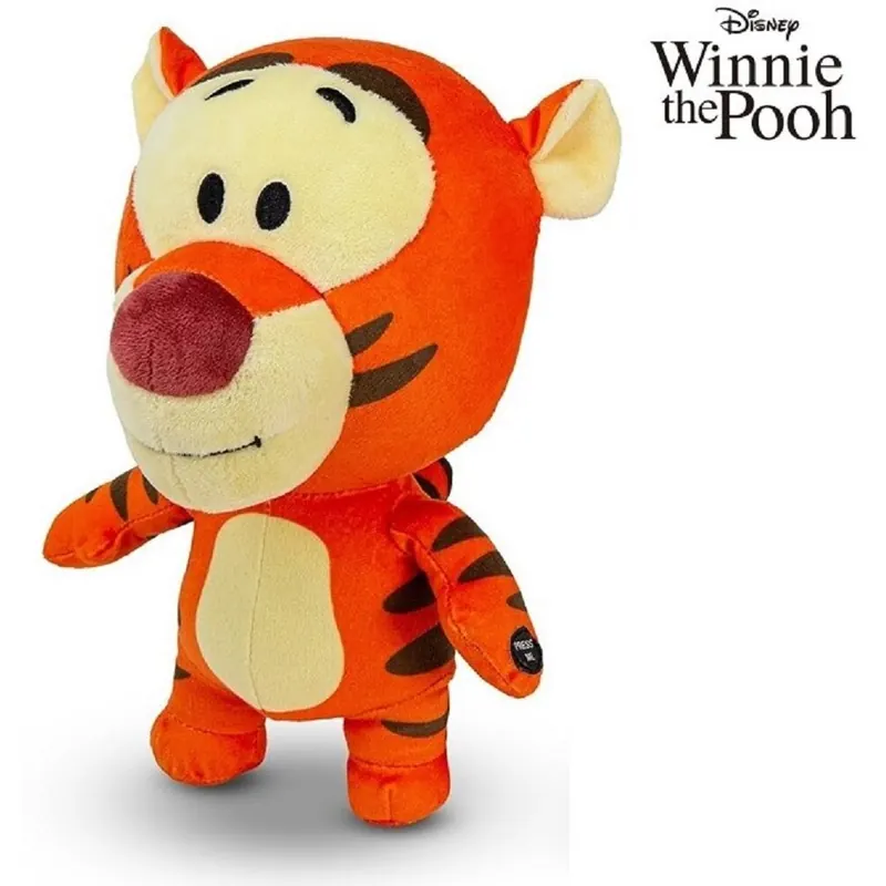 Disney Kuscheltier Plüsch Winnie Puuh Tigger Plüschtier XXL Plüsch aus niciweichem Stoff für Mädchen, Jungen & Babys Flauschiges Stofftier zum Spielen 28 cm