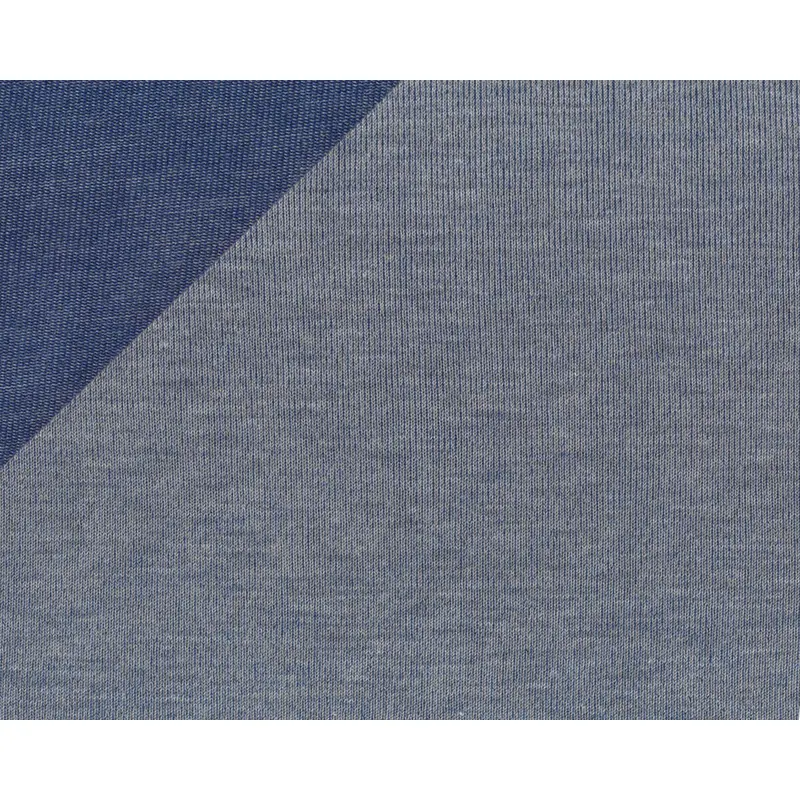 Doubleface-Viskose-Strick KIRSTEN, jeansblau
