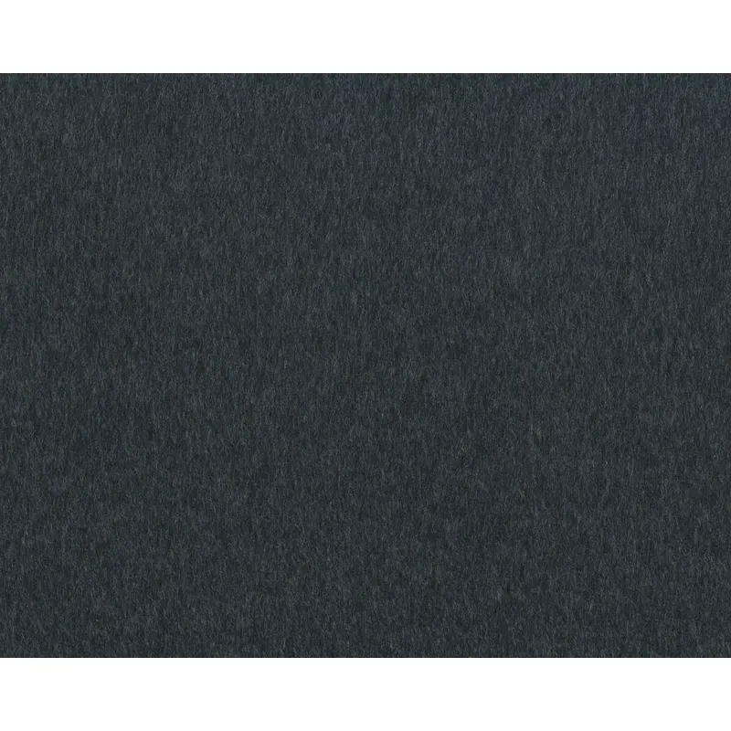 Edles weiches Wolltuch aus reiner Kaschmir-Wolle KASANDRA, kurzer Flor, anthrazit