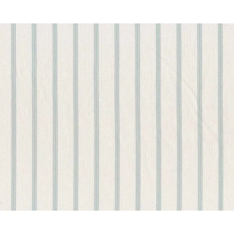 Englischer Dekostoff iLiv, Fischgrat-Polsterstoff TICKING STRIPE, Streifen, creme-helles mintgrün