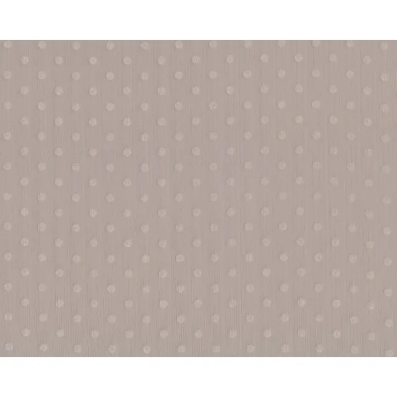 Feiner Chiffon-Krepp CECILIA, aufgeflockte Pünktchen, beigegrau