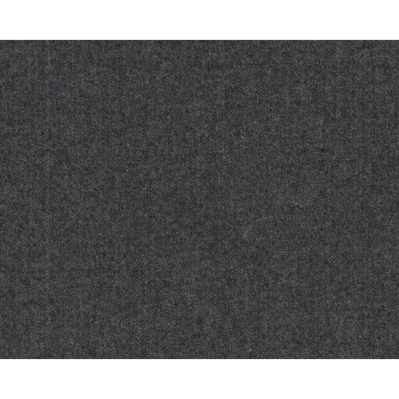 Feines italienisches Flanell-Wolltuch aus Schurwolle CONTE, dunkelbraun meliert