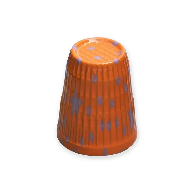Fingerhut PRYM LOVE, Sterne, orange, Größe S