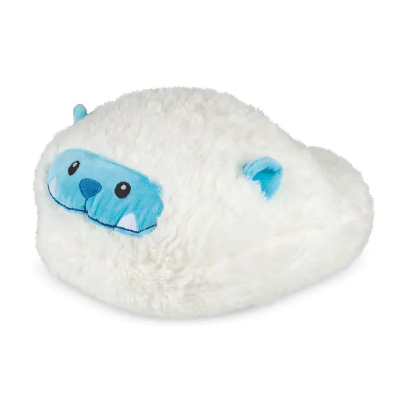 Fußwärmer Kuschelwarmies Kuschelfreunde Wärmekissen Stofftier Kuscheltier Hausschuhe (Yeti, Fußwärmer 35 cm x 26 cm)