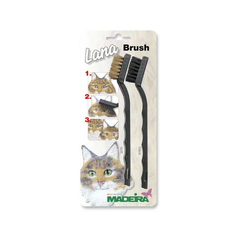 Garnbürsten für Wollstickgarne LANA BRUSH, Madeira