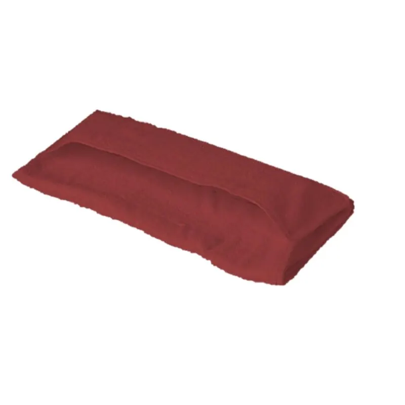Gartenstuhlauflage mit Kapuze 500g/m² 60 x 120 x 20 cm Bordeaux