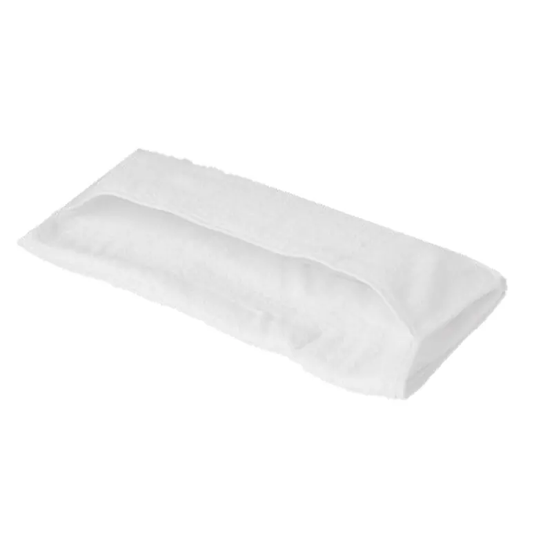 Gartenstuhlauflage mit Kapuze 500g/m² 60 x 120 x 20 cm Weiß
